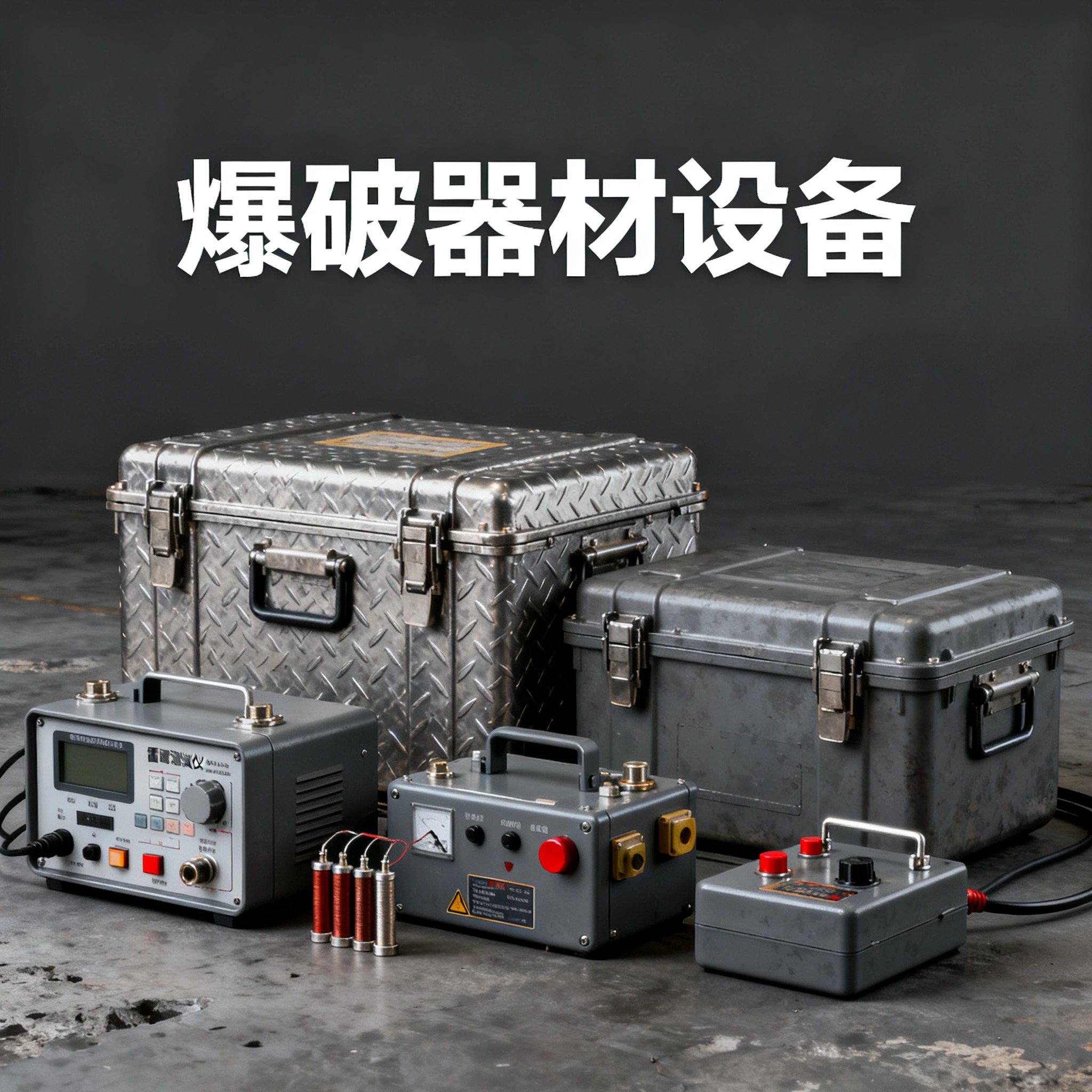 乌拉特中爆破工程师的“兵器库”：常用器材一册通